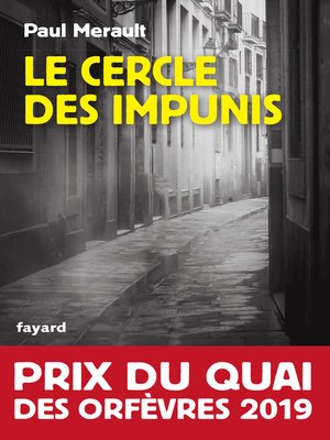 cover image of Le Cercle des impunis